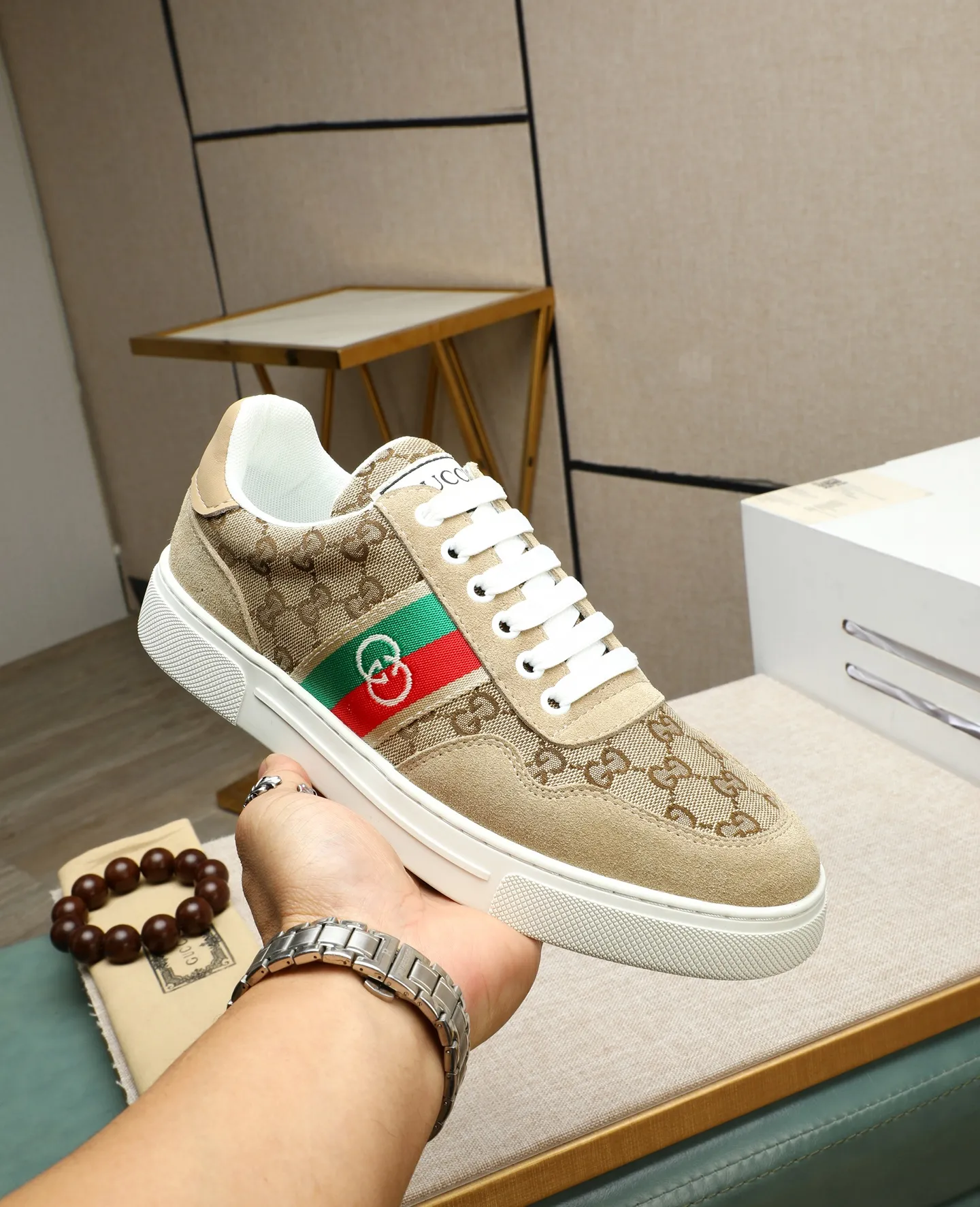 Men's men's shoes 💰440 GUCCI🔍🔍The latest model is on sale at the same time at the counter. Original calfskin imported from Italy, genuine leather lining, (high-end, noble, and classy) with exquisite workmanship. Sole: Original sole provided by the original factory, ⚠Exclusive double-layer movable molded sole super comfortable⚠, real shot 🎬The real thing is better🔍🔍"High quality·Follow the order" Code number 38-44